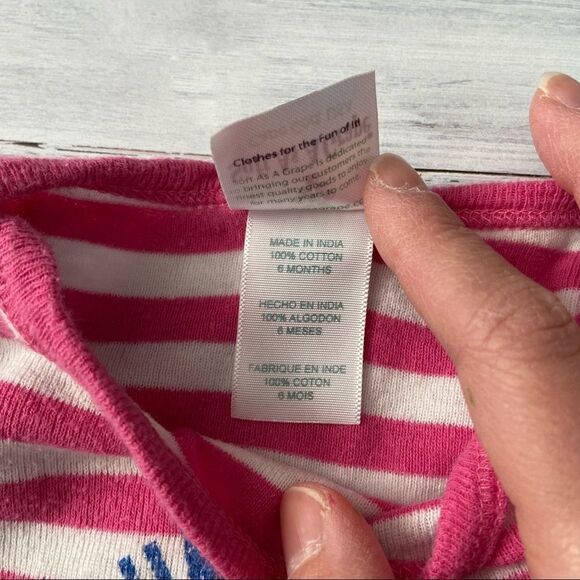 🍭6/$30 Milwaukee Brewers Striped Baseball Short Sleeve Onesie for Baby Girl 6m - Picture 4 of 5